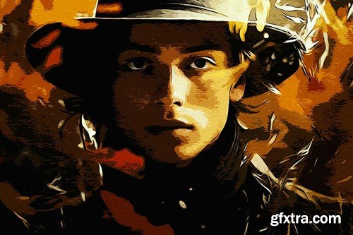 Artist Painting Photo Effect TCSWNE6 Artist Painting Photo Effect TCSWNE6