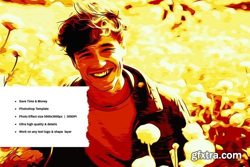 Pop Art Photo Effect N8TA599 Pop Art Photo Effect N8TA599