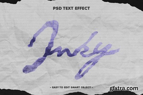 Paper Ink Text Effect Layer Style Psd X75MXWB Paper Ink Text Effect Layer Style Psd X75MXWB