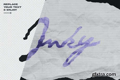 Paper Ink Text Effect Layer Style Psd X75MXWB Paper Ink Text Effect Layer Style Psd X75MXWB