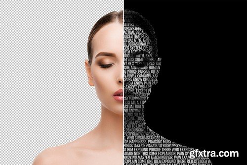 Text Mask Photo Effect TUS4HPC Text Mask Photo Effect TUS4HPC