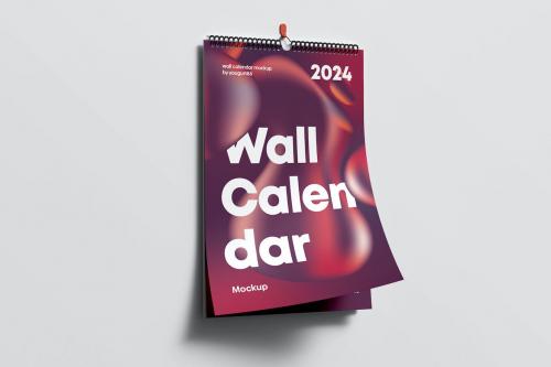 Wall Calendar Mock-up