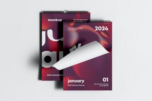 Wall Calendar Mock-up