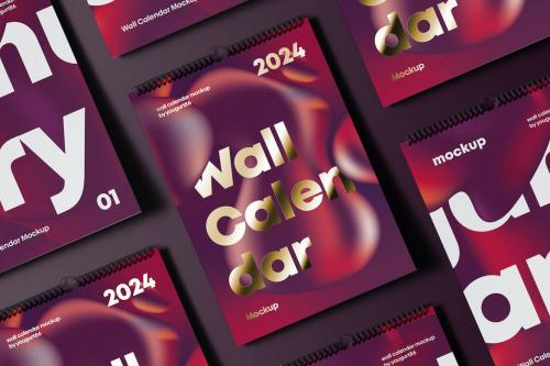 Wall Calendar Mock-up