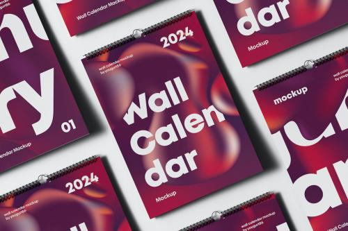 Wall Calendar Mock-up