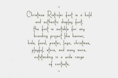 Christmas Ristroler Font