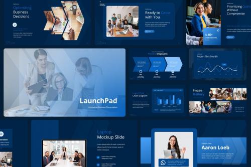 LaunchPad Startup PowerPoint Template LaunchPad Startup PowerPoint Template