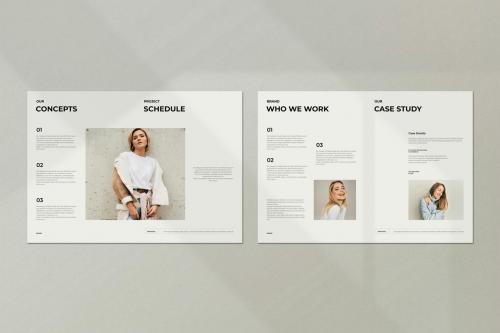 Portfolio Brochure Template Portfolio Brochure Template
