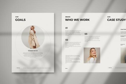 Portfolio Brochure Template Portfolio Brochure Template