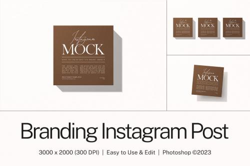 Branding Instagram Post Mockup Branding Instagram Post Mockup