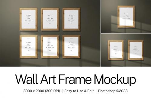 Wall Art Frame Mockup