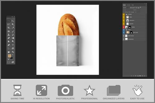 Bread Bakery Mockup