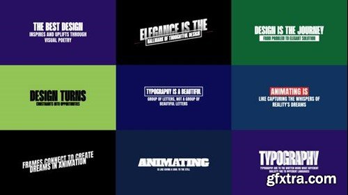 Videohive Text Animation 49357010