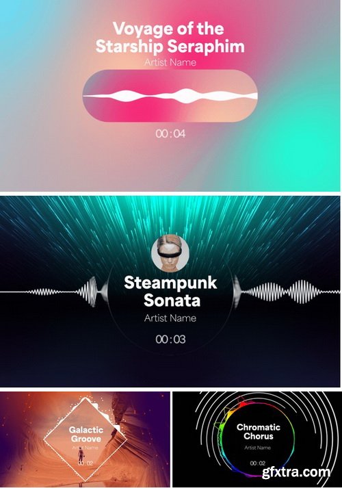 Videohive - Audio Visualizers Pack V1 - 49172352