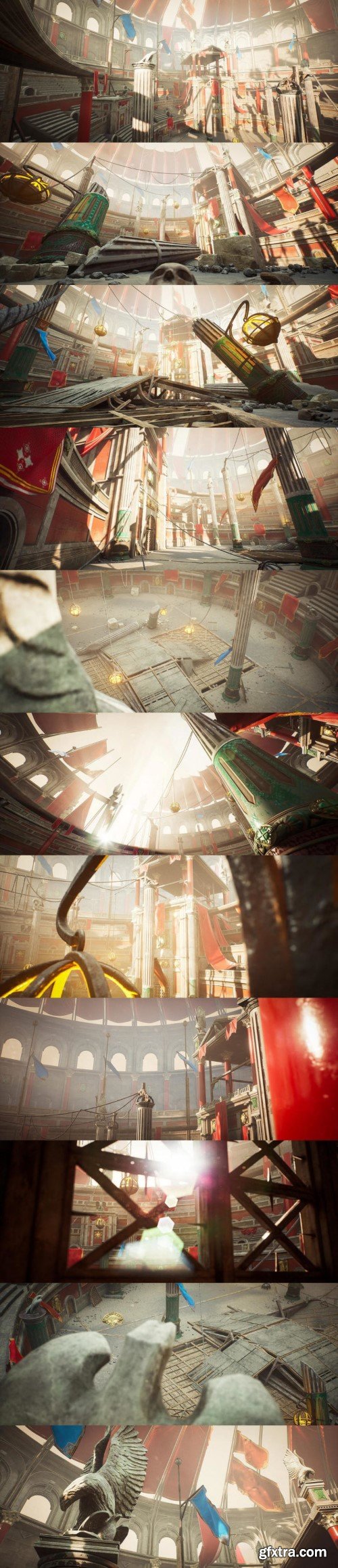 Unreal Engine - Gladiator Arena Environment Kit