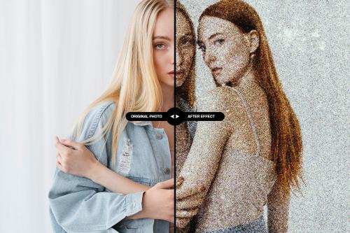 Scribble Art Photo Effect Scribble Art Photo Effect