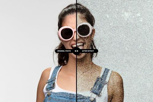 Scribble Art Photo Effect Scribble Art Photo Effect