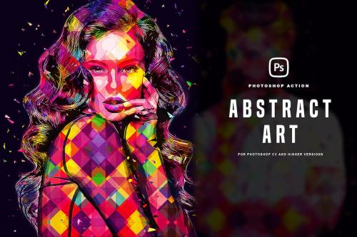 Abstract Art Photoshop Action