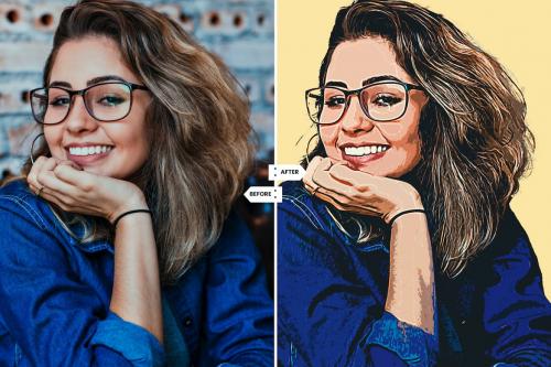 Vector Art Photoshop Action Vector Art Photoshop Action