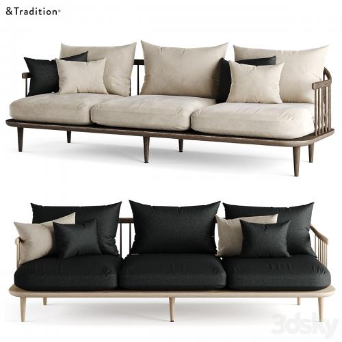 & Tradition - Fly SC12 Sofa by Space Copenhagen