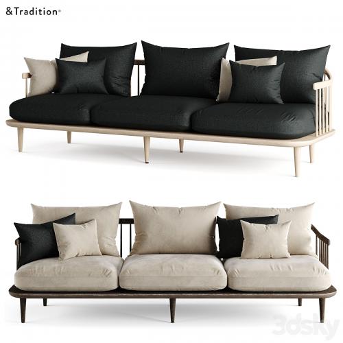 & Tradition - Fly SC12 Sofa by Space Copenhagen