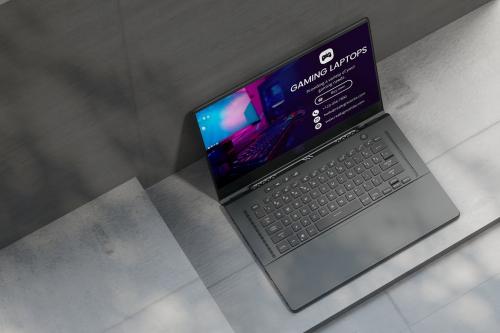 Gaming Laptop Mockup
