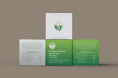 Square Box Mockup Square Box Mockup