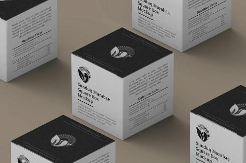 Square Box Mockup Square Box Mockup