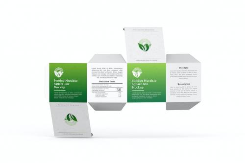 Square Box Mockup Square Box Mockup