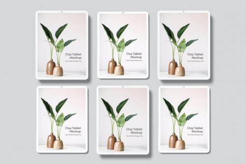 Clay Tablet Mockup Clay Tablet Mockup