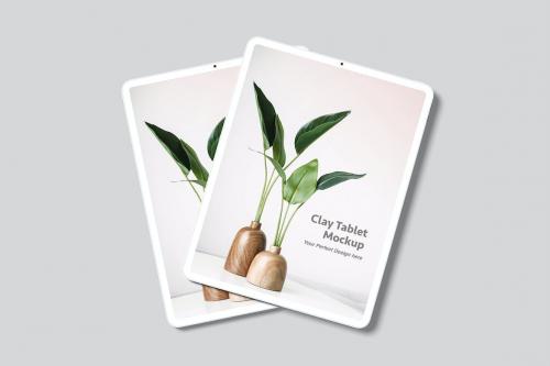 Clay Tablet Mockup Clay Tablet Mockup