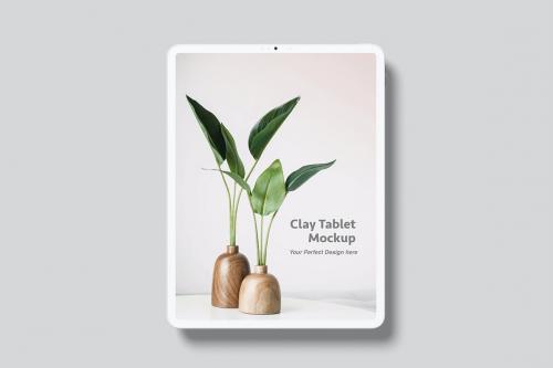 Clay Tablet Mockup Clay Tablet Mockup