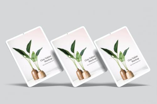 Clay Tablet Mockup Clay Tablet Mockup