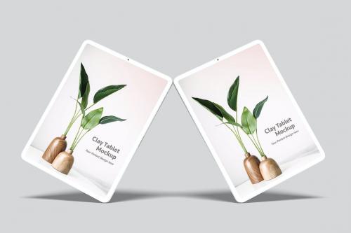 Clay Tablet Mockup Clay Tablet Mockup
