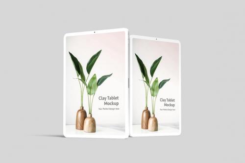 Clay Tablet Mockup Clay Tablet Mockup