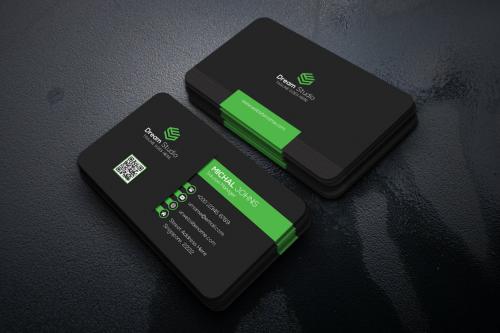 Black Business Card