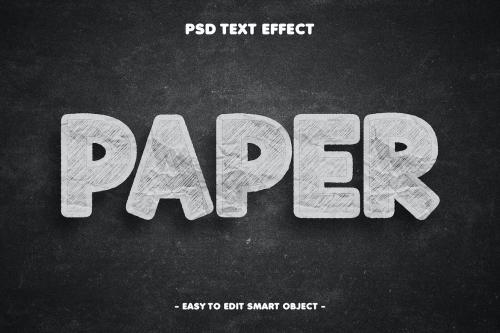 Paper Editable Editable Text Effect Paper Editable Editable Text Effect