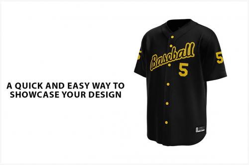 Baseball Jersey Mockup - 3 PSD'S Baseball Jersey Mockup - 3 PSD'S
