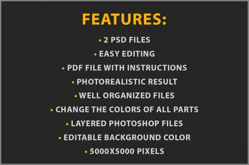 Bed Mockup - 2 PSD'S Bed Mockup - 2 PSD'S