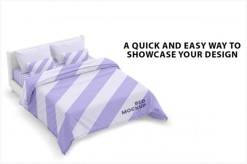 Bed Mockup - 2 PSD'S Bed Mockup - 2 PSD'S