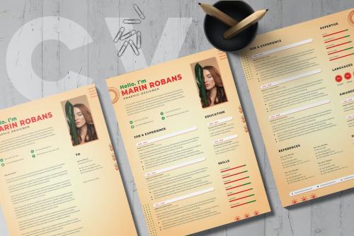 CV Resume & Letter Cover Word CV Resume & Letter Cover Word