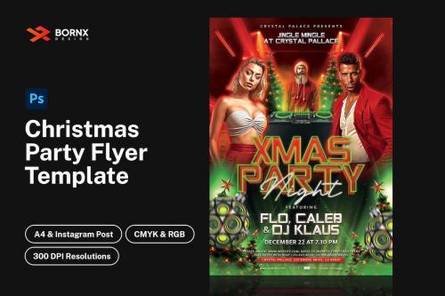 Christmas Party Flyer Christmas Party Flyer