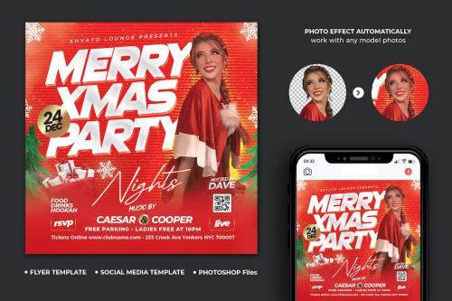 Christmas Party Flyer Christmas Party Flyer