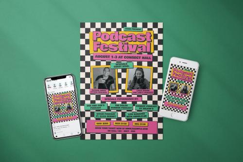 Podcast Festival - Flyer Media Kit Podcast Festival - Flyer Media Kit