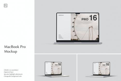 MacBook Pro 16" Mockup MacBook Pro 16" Mockup