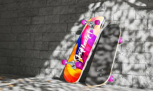 Skateboard Mockup Skateboard Mockup