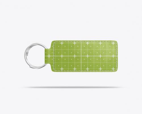 Natutal Leather Keychain Mockup Natutal Leather Keychain Mockup