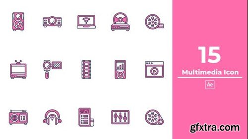 Videohive Multimedia Icon After Effects 49427563