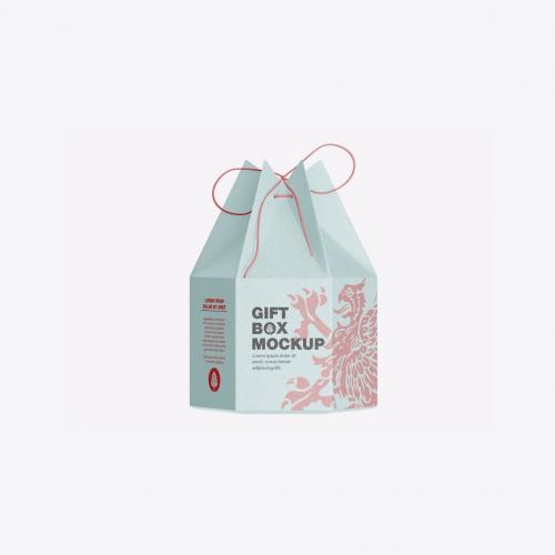 Kraft Paper Wedding Gift Box Mockup Kraft Paper Wedding Gift Box Mockup