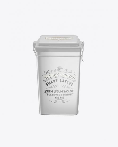 Tin With Locking Lid Tin With Locking Lid